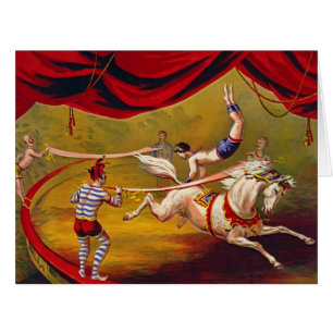 Vintage Circus Ad 1875 Cards
