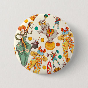 Vintage Circus Button