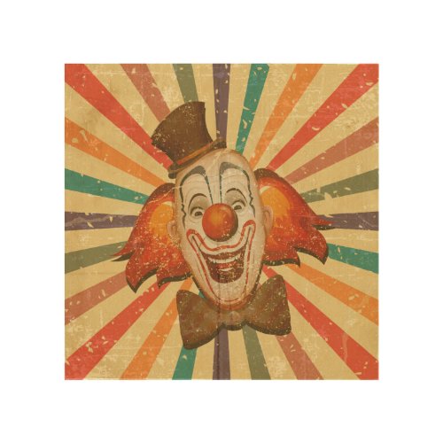 Vintage Circus Clown Art
