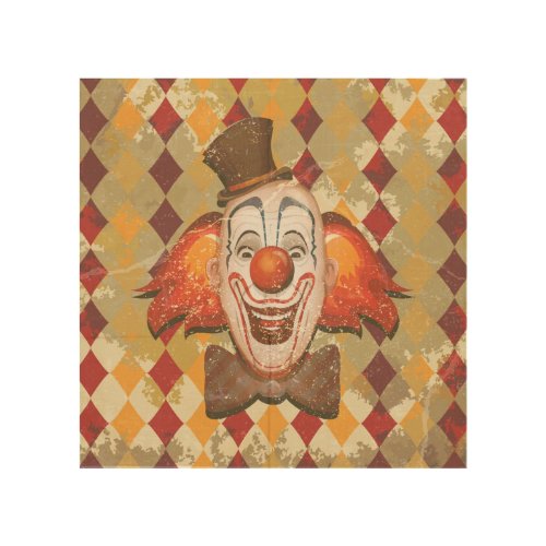 Vintage Circus Clown Art 