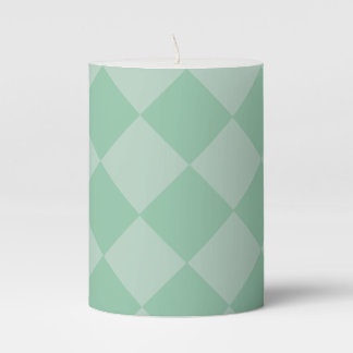 Vintage Circus Diamond Pillar Candle