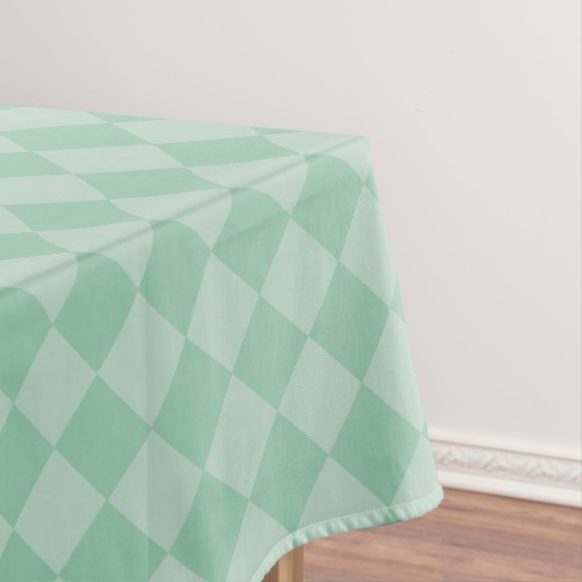Vintage Circus Diamond Tablecloth (In Situ)