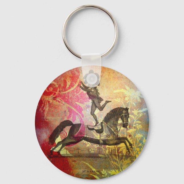 Vintage Circus Keychain (Front)