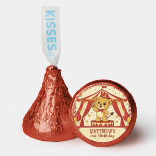 Vintage Circus Lion Cub Birthday Chocolate Hershey®'s Kisses®