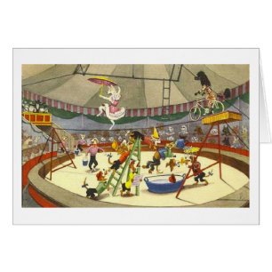 Vintage - Circus of Dogs Cards