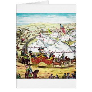 Vintage Circus Parade Cards