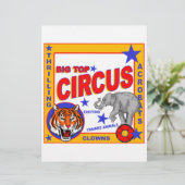 Vintage Circus Poster (Standing Front)