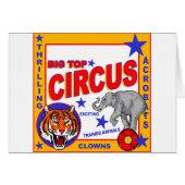 Vintage Circus Poster (Front Horizontal)