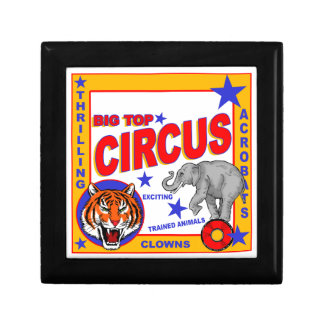 Vintage Circus Poster Gift Box