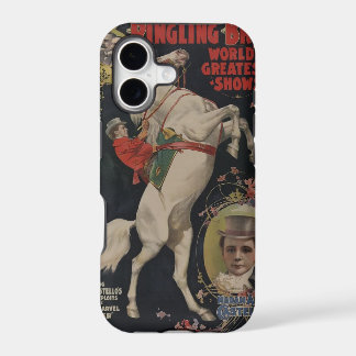 Vintage Circus Poster iphone cases