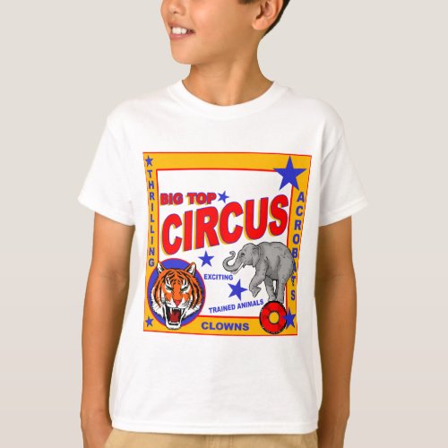 Vintage Circus Poster T_Shirt