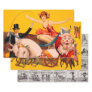 Vintage Circus Poster Wrapping Paper Sheets
