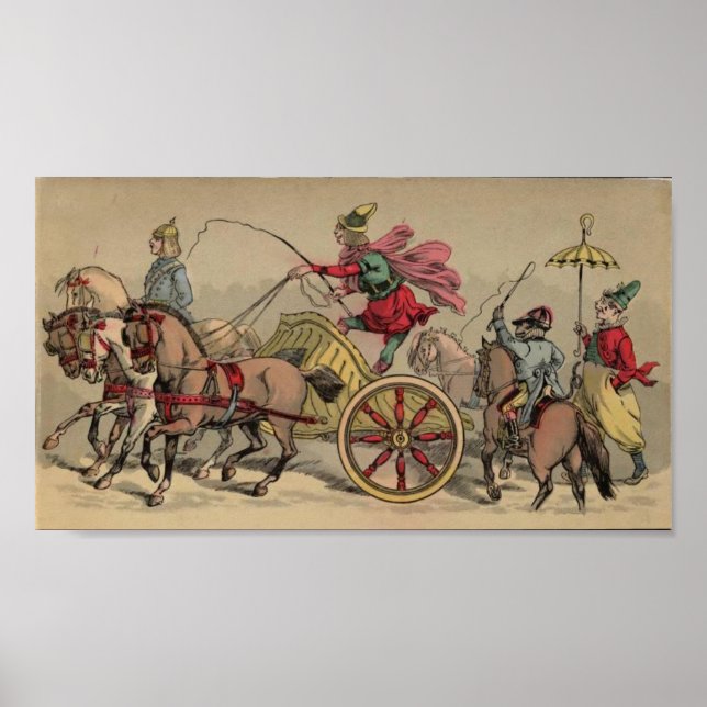Vintage Circus Procession Poster (Front)