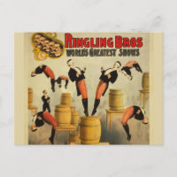 Vintage Circus Sideshow Poster