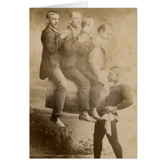 Vintage Circus Strongman Cards (Front)