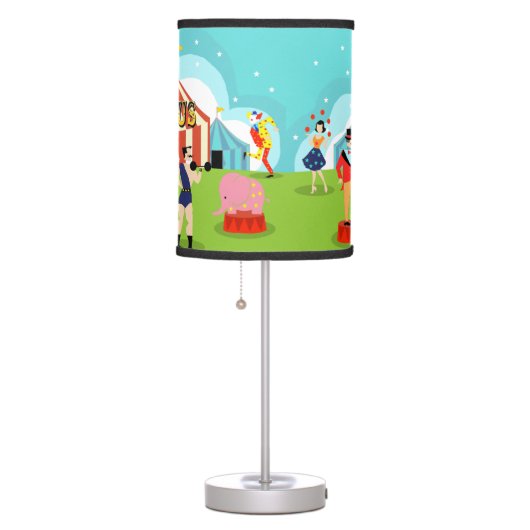 Vintage Circus Table Lamp (Right)