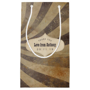 Vintage Circus Themed Birthday Party Small Gift Bag