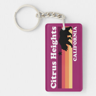 Vintage Citrus Heights California Keychain