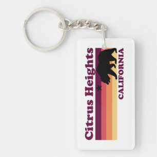 Vintage Citrus Heights California Keychain