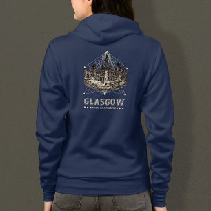 Vintage City Chambers Womens  Hoodie