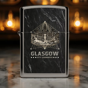 Vintage City Chambers Zippo Lighter