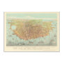 Vintage City of San Francisco Restored Map, 1878 Acrylic Print