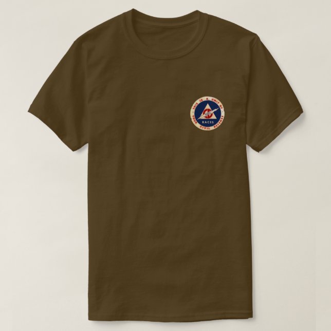 vintage civil defense logo T-Shirt (Design Front)