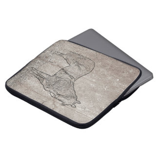 Vintage Civil War Union Horse Computer Sleeve