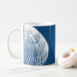 Vintage Clam Sea Shell Mug