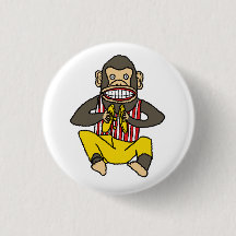 Vintage Clapping Monkey Toy