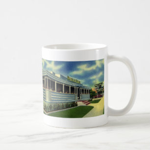 Vintage Classic 50s Retro Restaurant Pelican Diner Coffee Mug