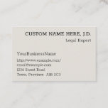 [ Thumbnail: Vintage, Classic Business Card ]