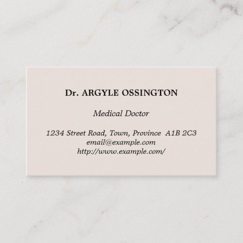 Vintage Classic Business Card