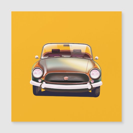 Vintage Classic car (Front)