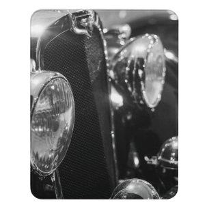 Vintage Classic Car Door Sign