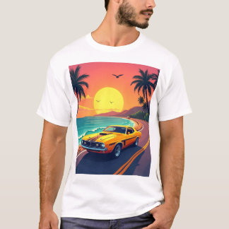 Vintage Classic Car Graphic Tee – Retro Auto Lover