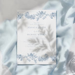 Vintage Classic Chinoiserie Floral Wedding Invitation<br><div class="desc">Vintage Classic Chinoiserie Floral Wedding Invitation

See matching collection in our Niche and Nest Store</div>