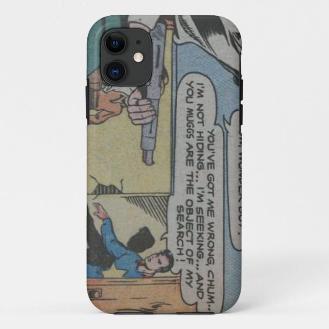 Vintage Classic Comic Case-Mate iPhone Case (Back)