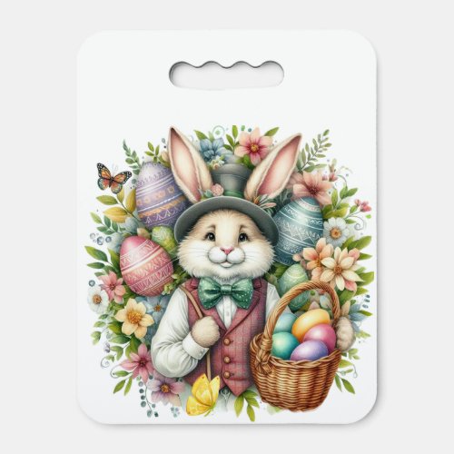 VintageClassic Cute Easter Bunny Seat Cushion