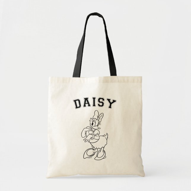 Vintage Classic Daisy Duck Tote Bag (Front)