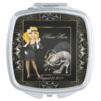 Vintage Classic Gatsby Style Mirror For Makeup