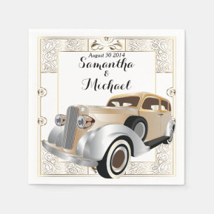 Vintage Classic Gatsby Style Napkins