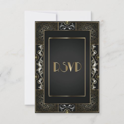 Vintage Classic Gatsby Style  RSVP