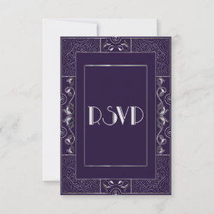 Vintage Classic Gatsby Style RSVP Manuela 2