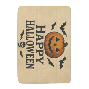Vintage/classic Happy Halloween jack-o-lantern iPad Mini Cover