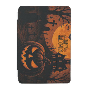 Vintage, classic Happy Halloween pumpkin iPad Mini Cover