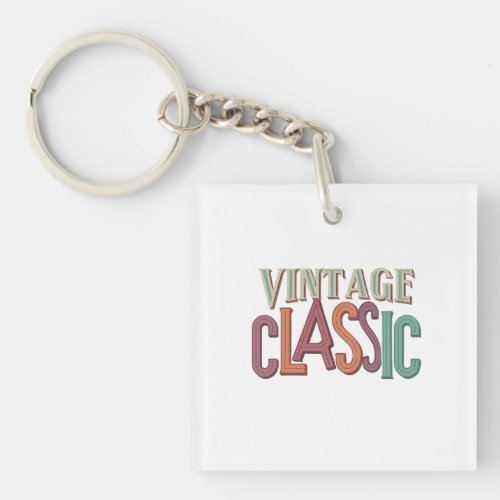 Vintage Classic Keychain