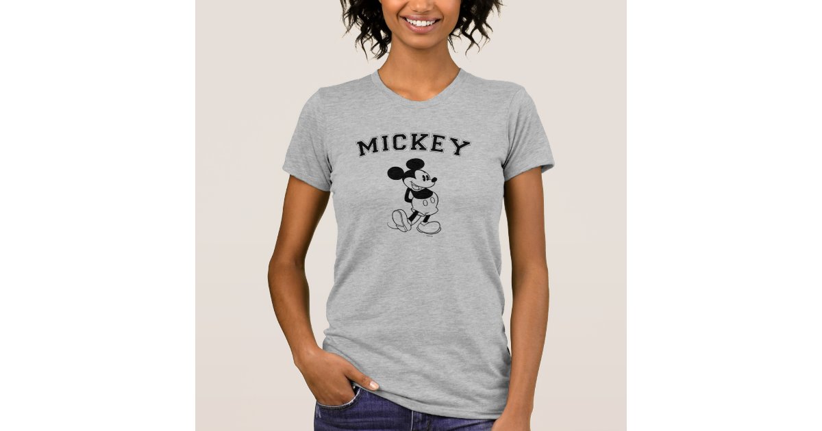Vintage Classic Mickey T-Shirt | Zazzle