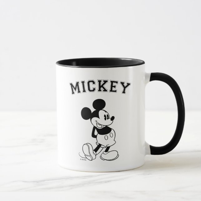  Vintage Classic Mickey  T-Shirt Mug (Right)
