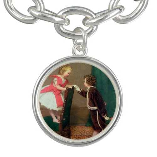 Vintage Classic Painting of Victorian Children Bracelet